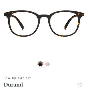 Warby Parker Durand Glasses in Whiskey Tortoise